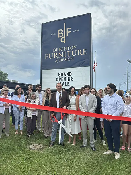 Brighton Furniture & Design team and showroom